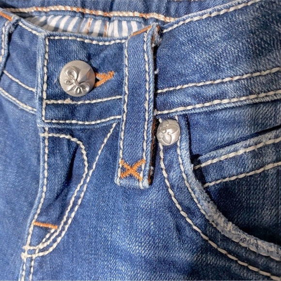 Rock Revival Stephanie Boot Med Wash Low Rise Boot Cut Jeans 26 - Picture 7 of 16